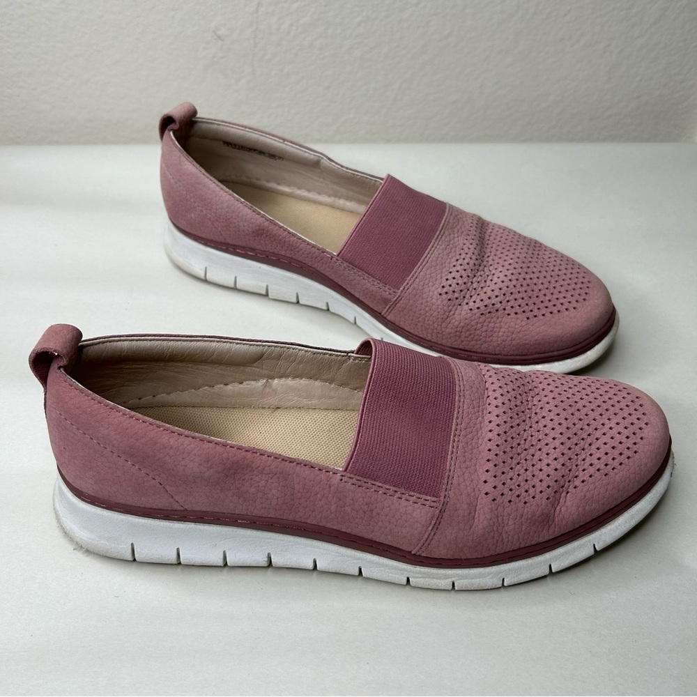 Vionic Roxan Nubuck Slip-On Sneaker Loafer